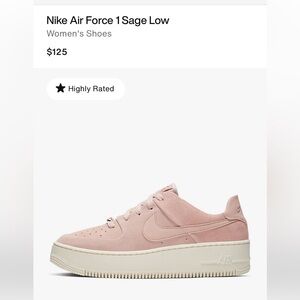 Nike Air Force 1 Sage Low